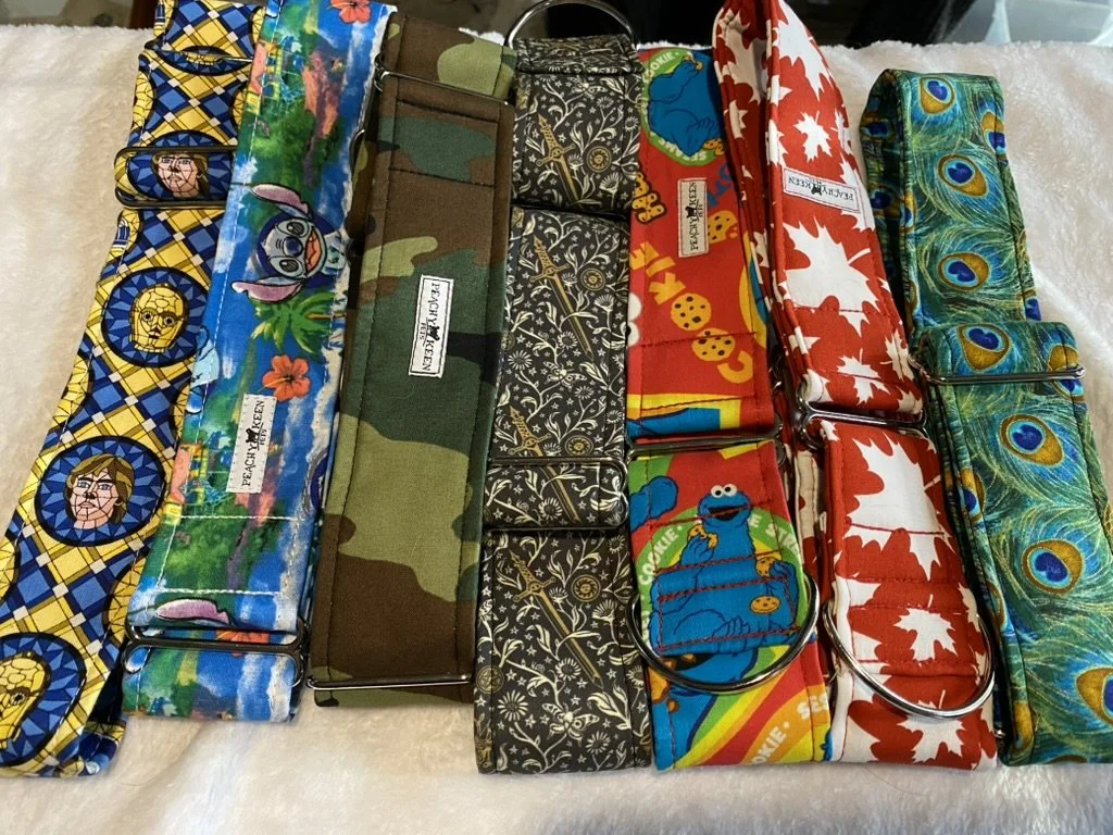 XL 2" fabric martingale  *READY TO SHIP*