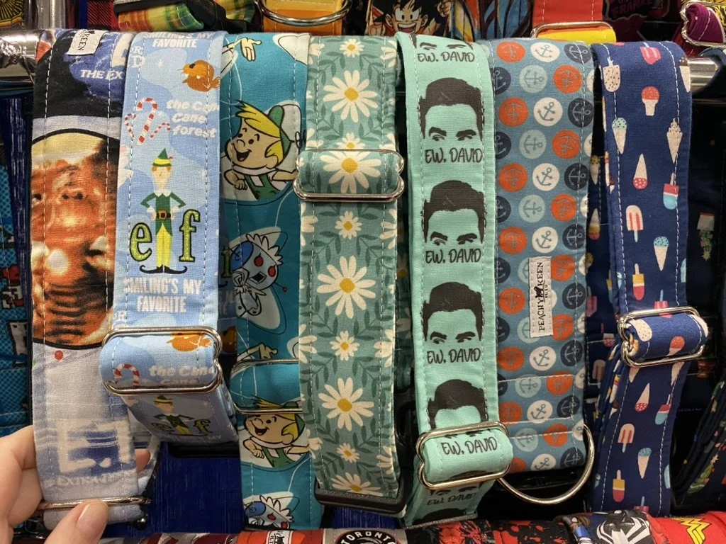 L Dog clip collar 1.5"  *READY TO SHIP*