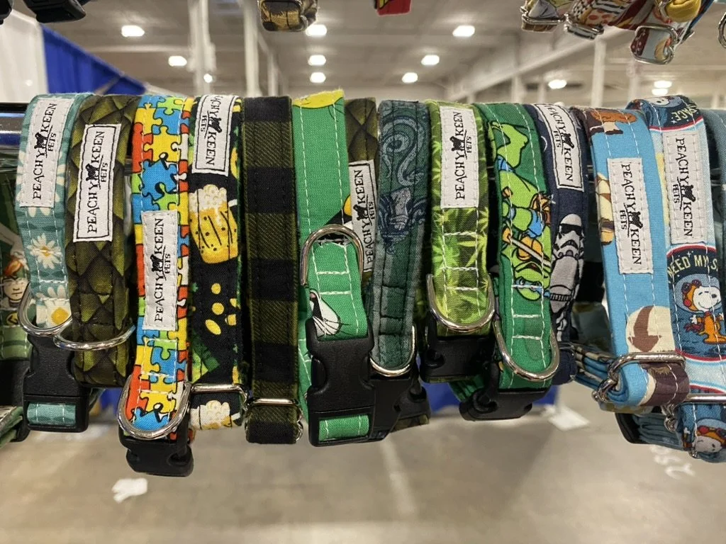 S Dog clip collar 5/8"  *READY TO SHIP*