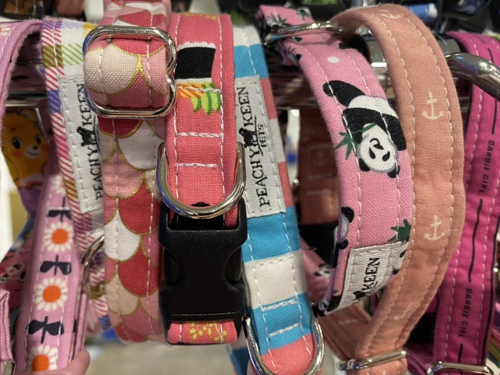 S Dog clip collar 5/8"  *READY TO SHIP*