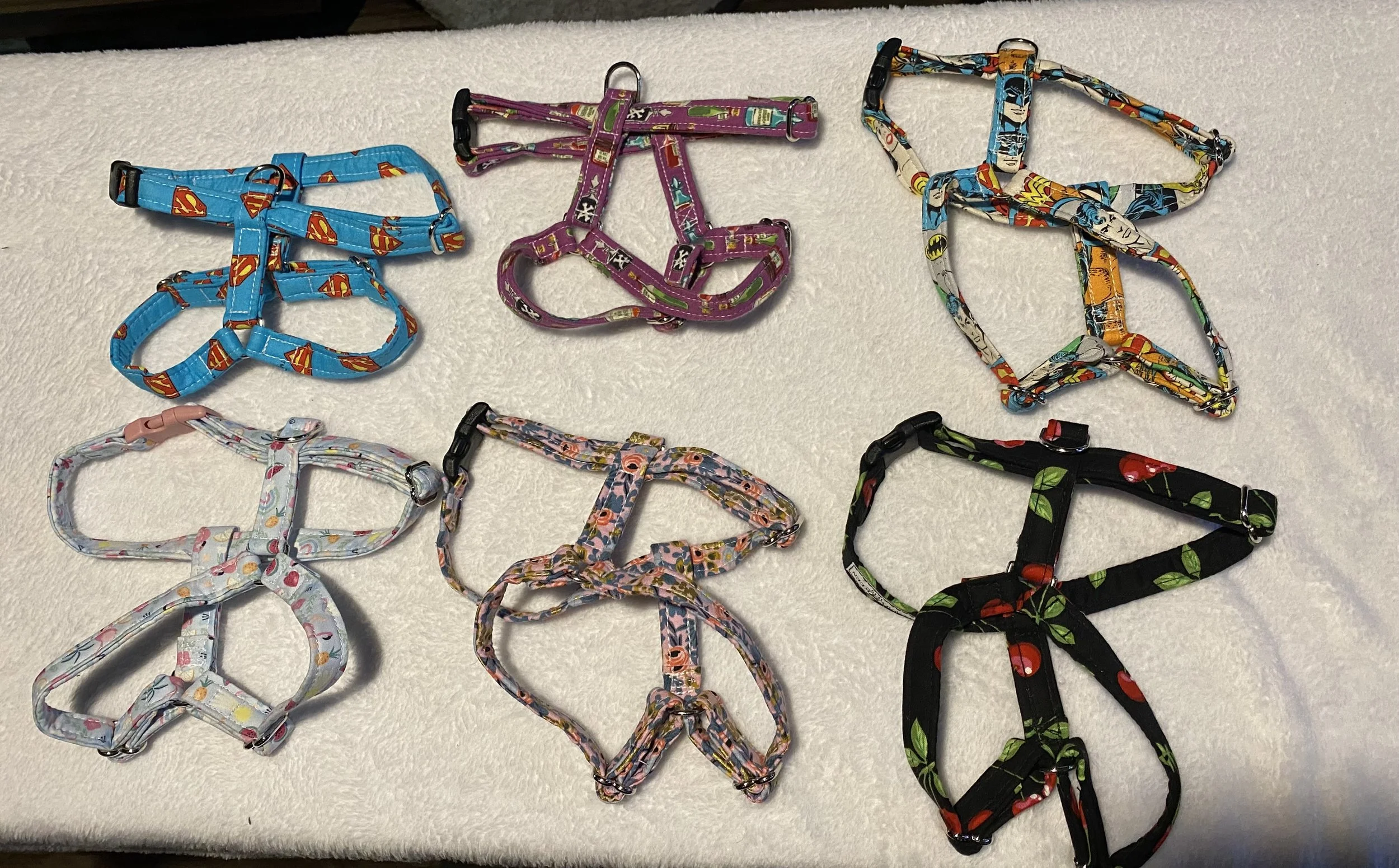 S Dog h-style harness 5/8"  *READY TO SHIP*