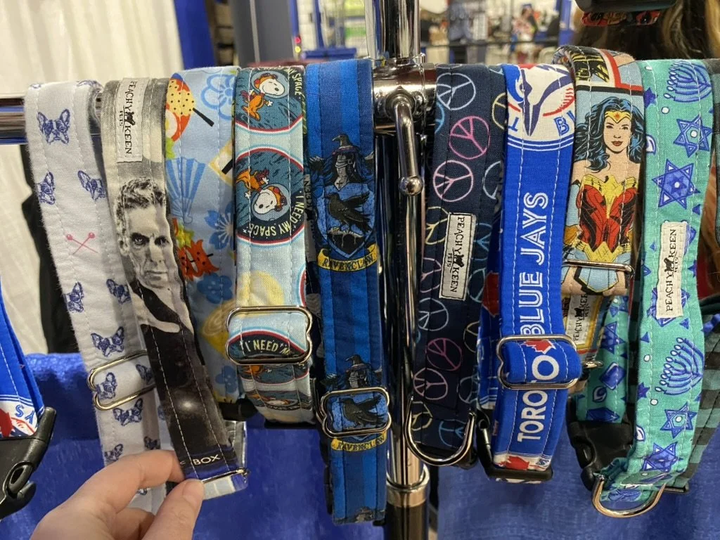 L Dog clip collar 1"  *READY TO SHIP*