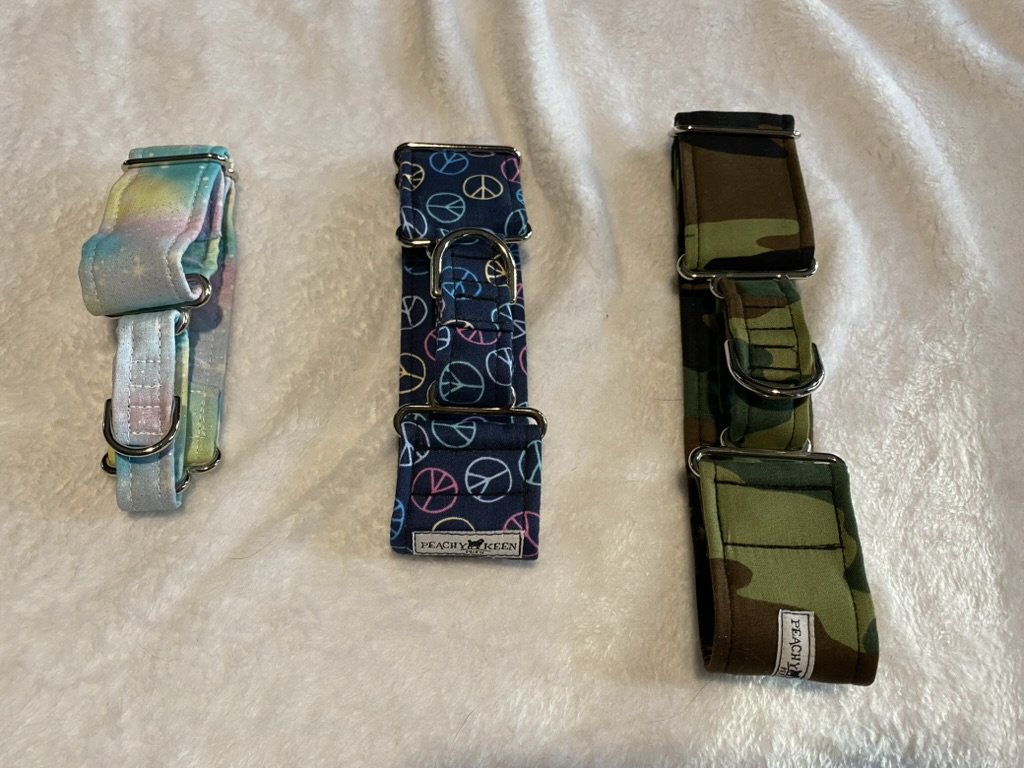 S, M and L martingale with minimizer 1.5"  *READY TO SHIP*