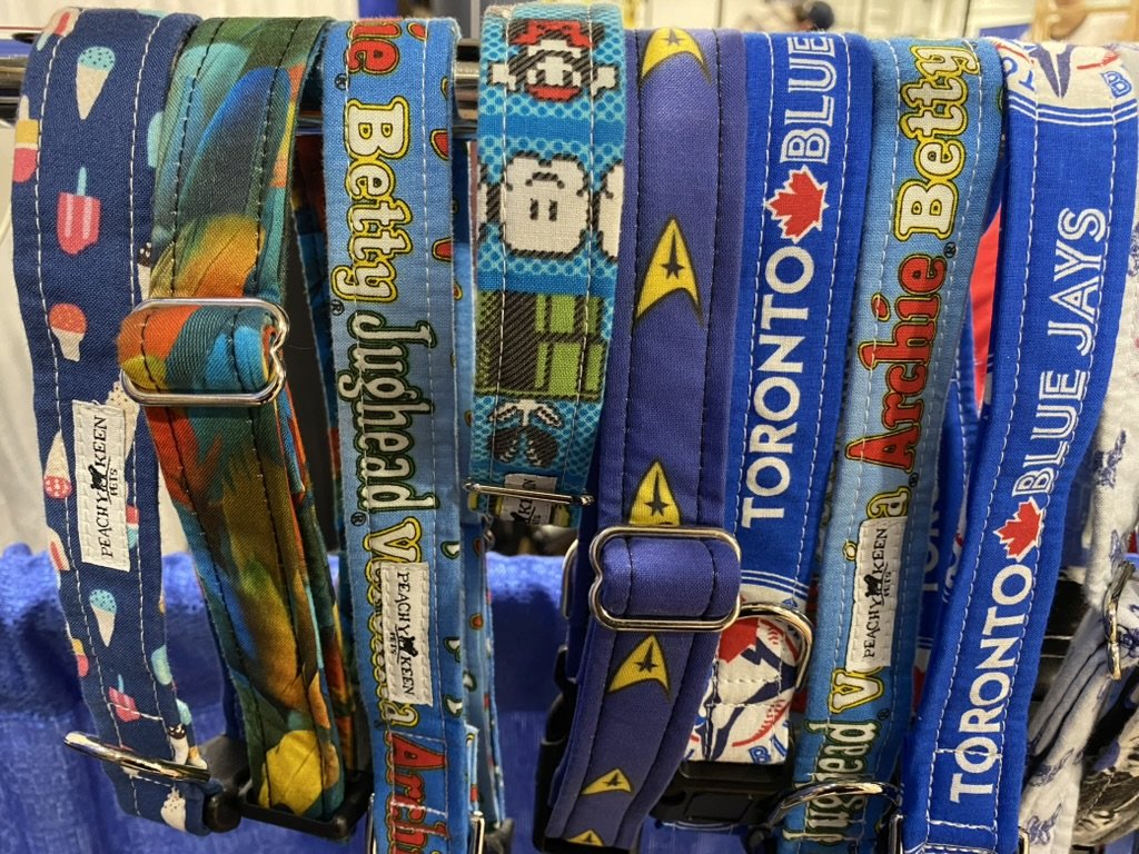 L Dog clip collar 1"  *READY TO SHIP*