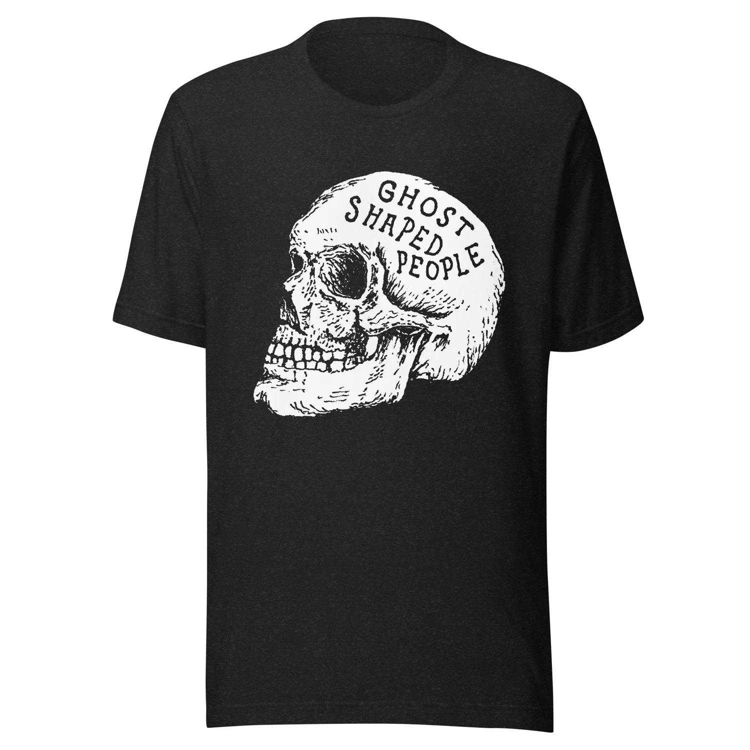 skull unisex t-shirt — Ghost-Shaped People — Ryan Muirhead