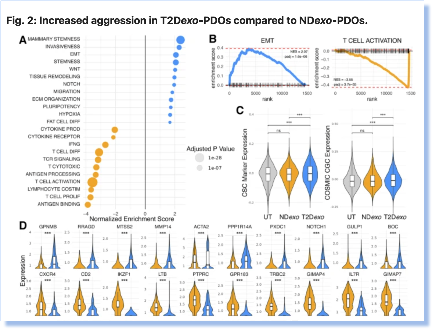 Breast cancer is made more aggressive by type 2 diabetes exosomes
