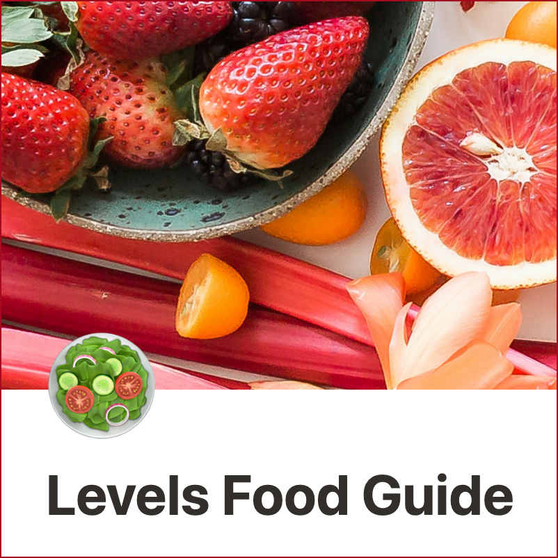 The Levels Food Guide