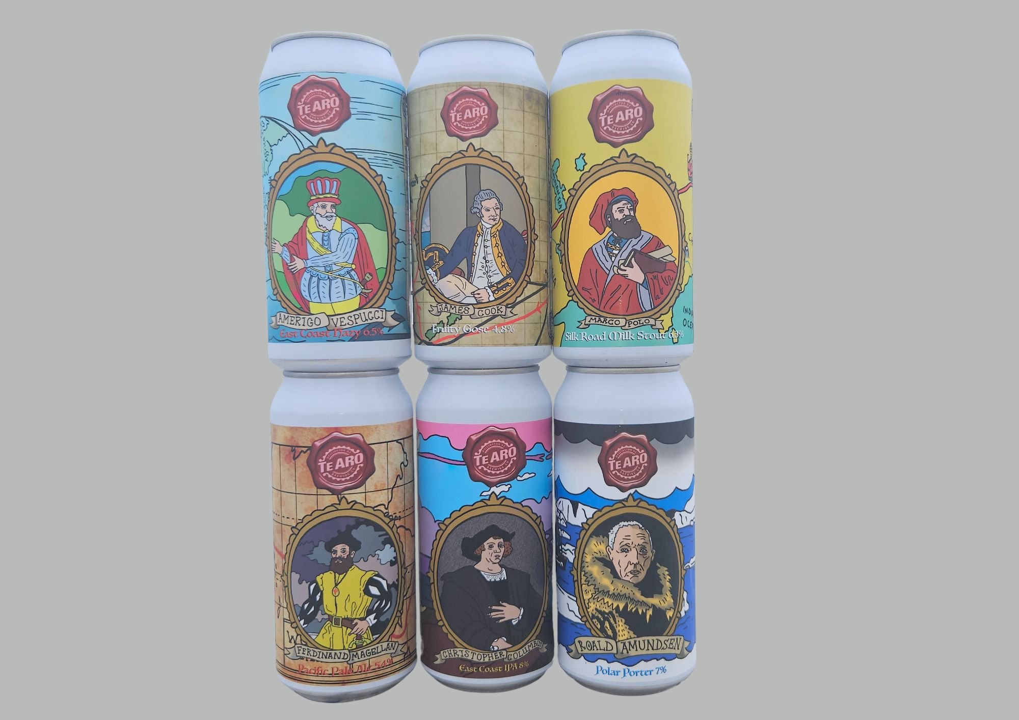 The SIX Explorers: 6 x 440ml Cans