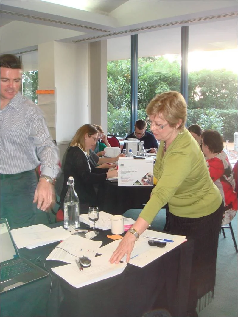 Marion from Mentor Works leading a business strategy session.