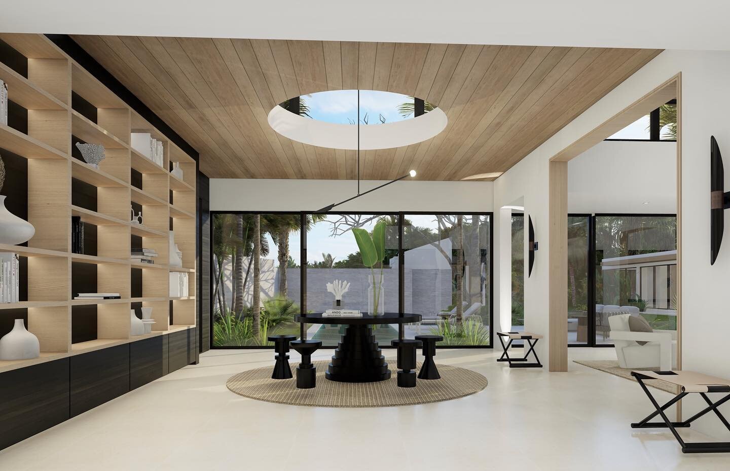 The organic architectural voids gave the opportunity to create an interior that responds to its surroundings. The proposed design concept creates a natural and warm atmosphere creating a seamless flow between interior and exterior. 

Design for: Casa