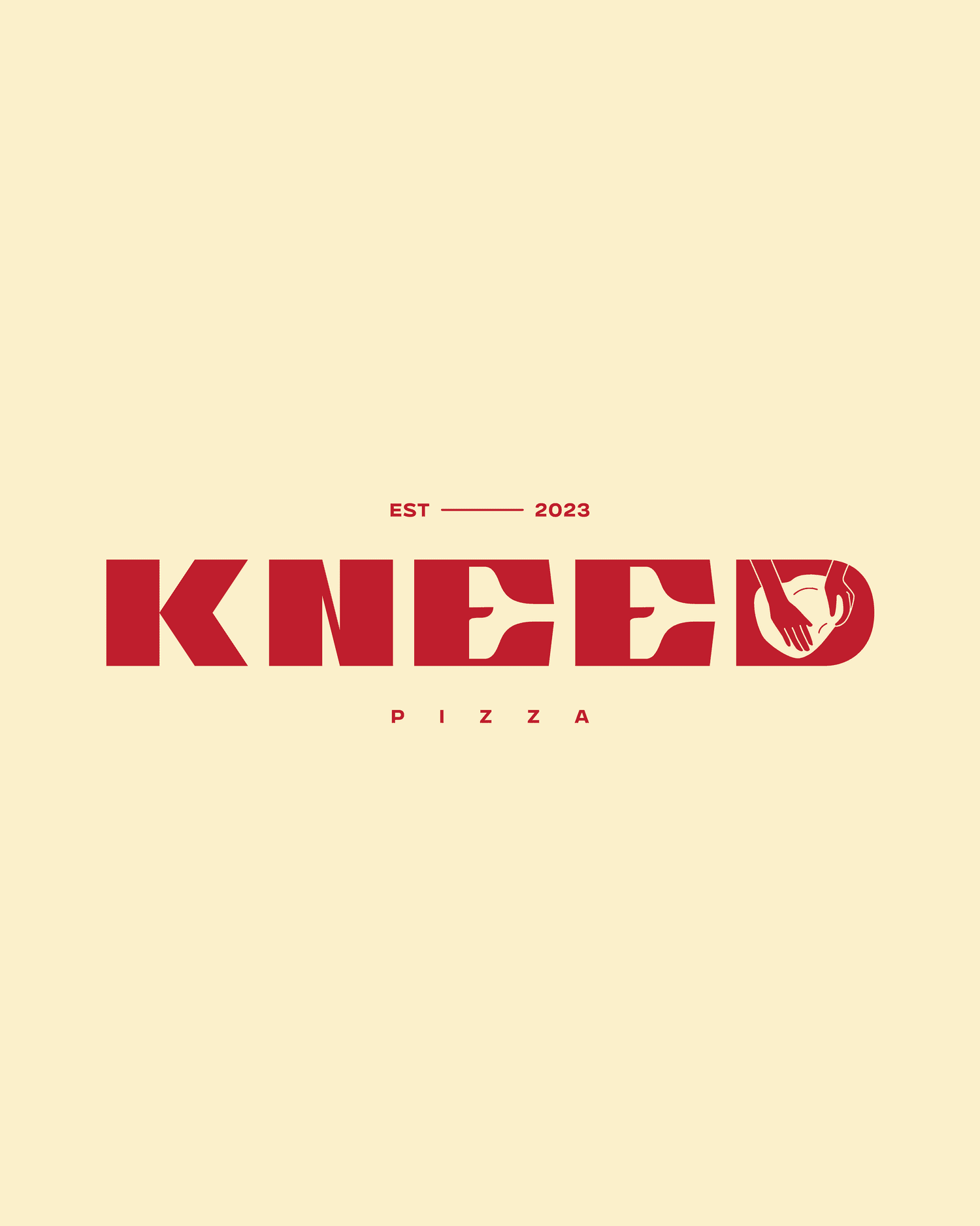 Kneed Kneed Pizza | Logo Design — Studio G Design