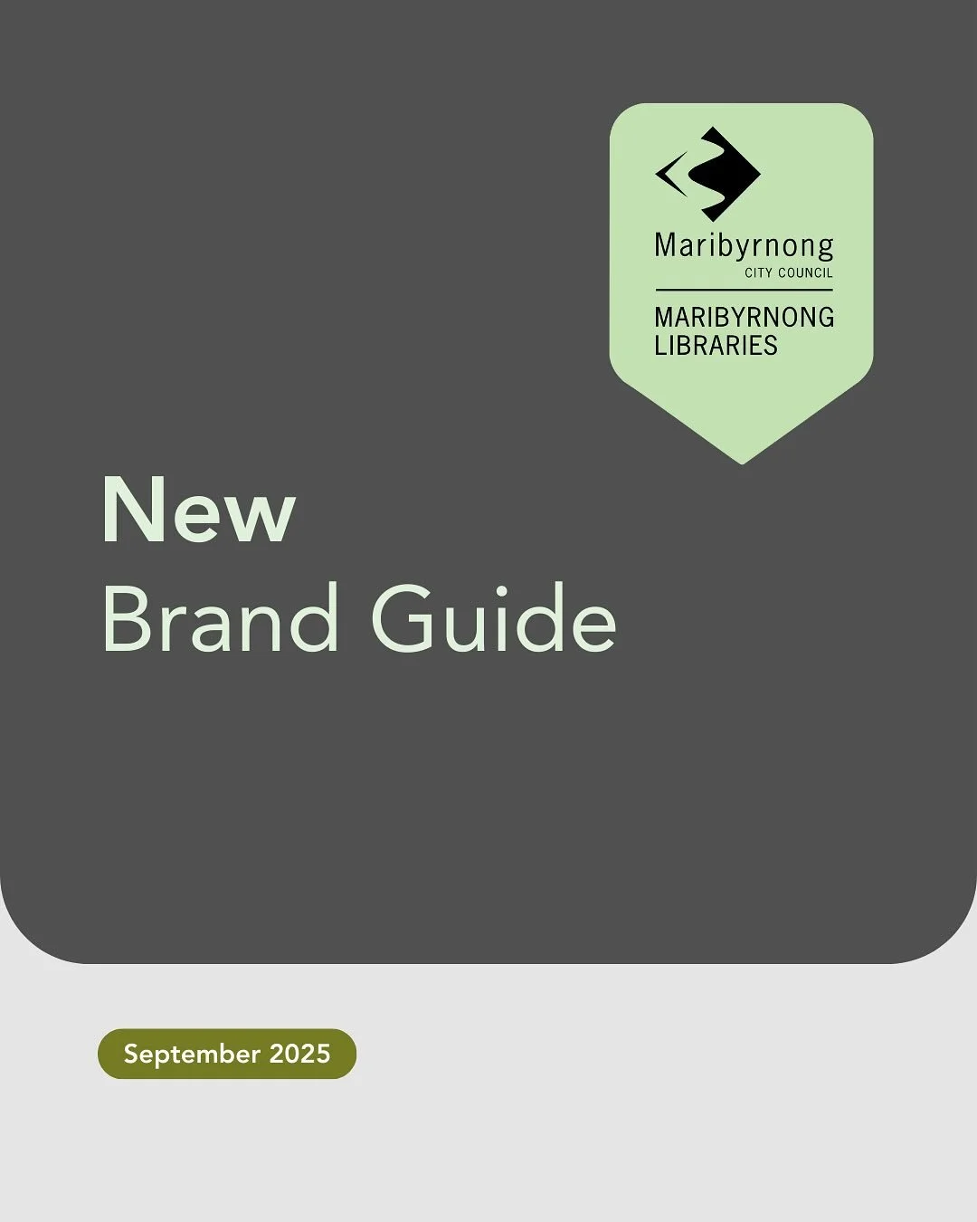 📚 Excited to share my recent work with Maribyrnong Libraries &mdash; their brand new Brand Guide.
The guide gives the team flexible tools to keep their identity fresh and consistent, with: ✨ Accessible colour palette ✨ Clean, legible typography ✨ Ha