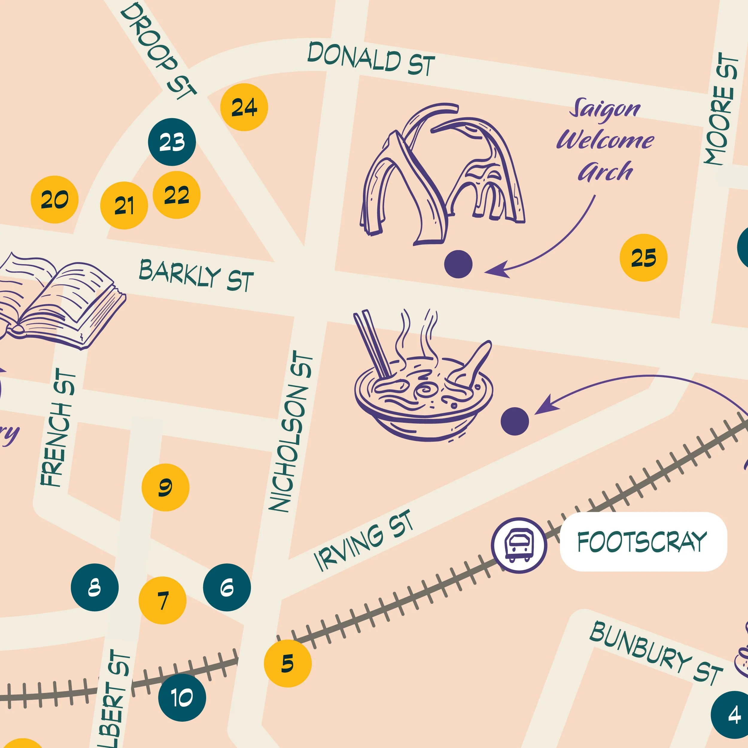Street art map - Maribyrnong Council
