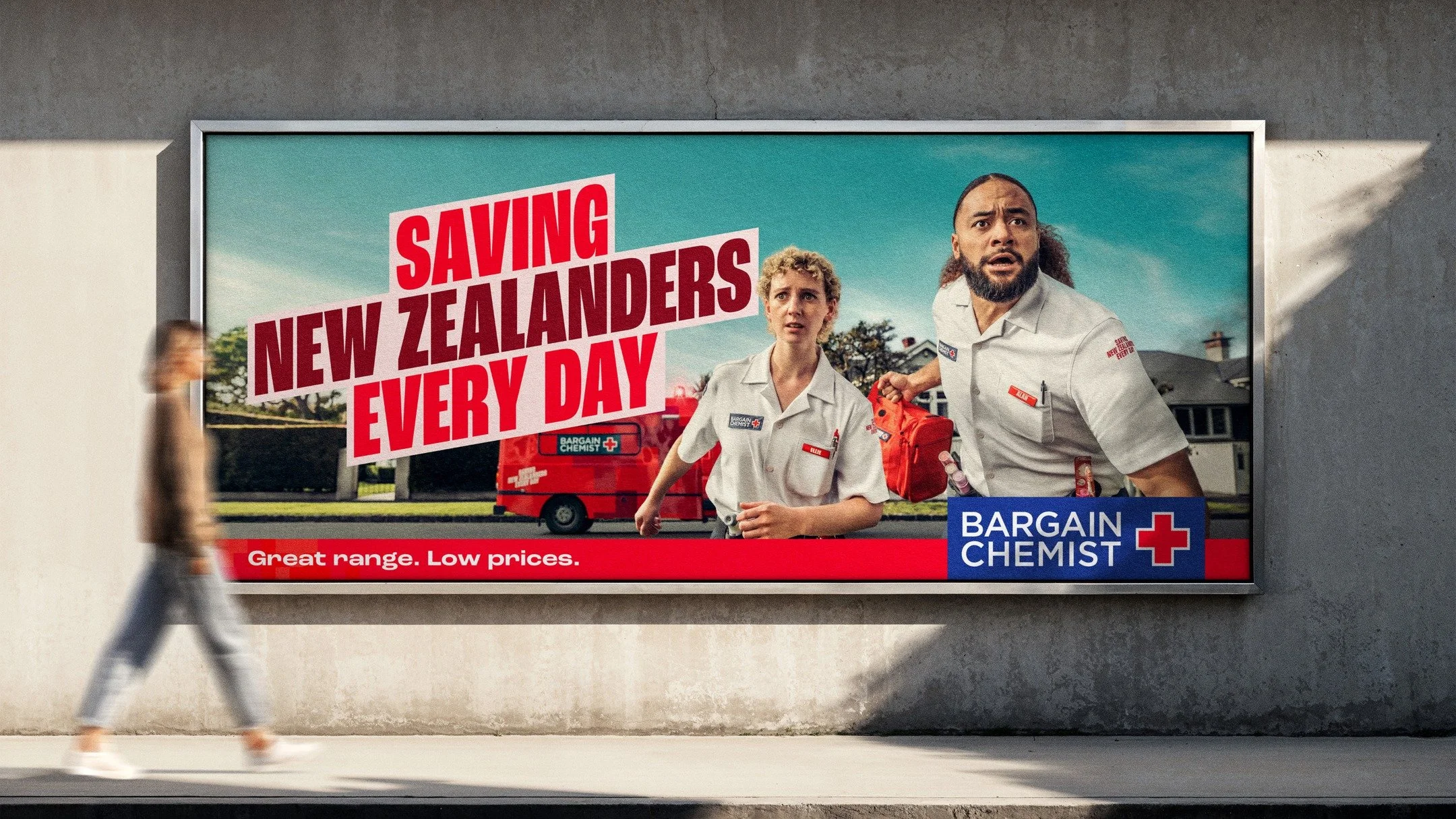 🚨Woop woop. Our first brand campaign for @bargainchemistnz is out there, ready to save NZers from life's not-so-big emergencies. #newworkyarns
