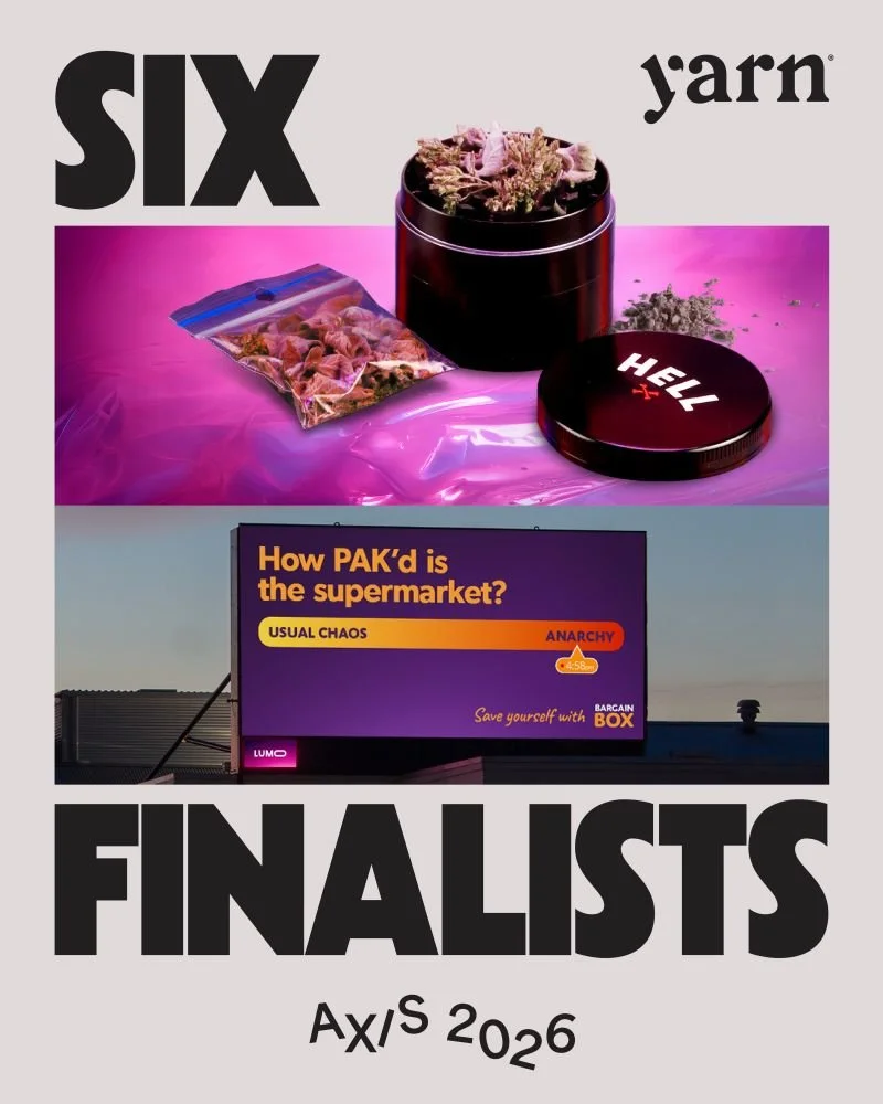 Shit yeah. 6x pieces made the cut for this year's @commscouncilnz Axis Awards. Legendary stuff to everyone who helped bring these ones to life 🙌