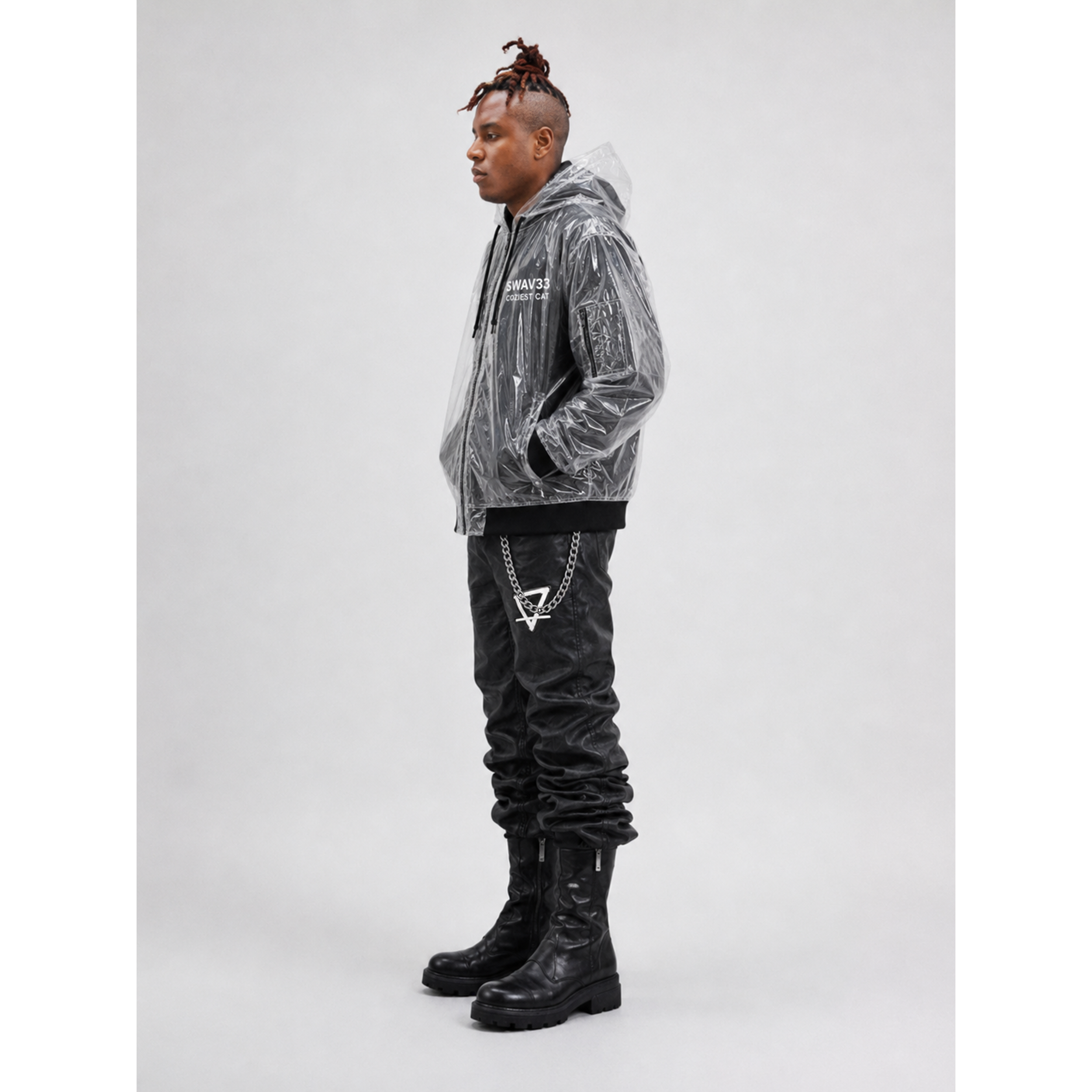 Coziest Cat Rain Shell  Bomber Jacket S.png