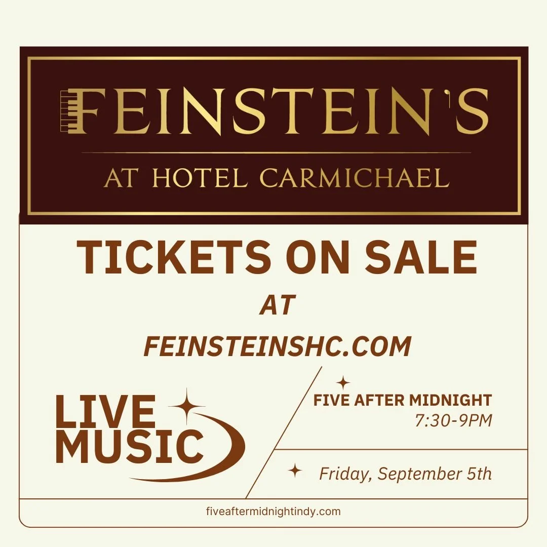 Right after Labor Day we will be performing at the great @feinsteinshc ! The short week after a Holiday seems so long, so why not come relax with us on Friday night! We play Friday 9/5 from 7:30-9p. Doors open at 5:30pm. We'll play some covers; you h