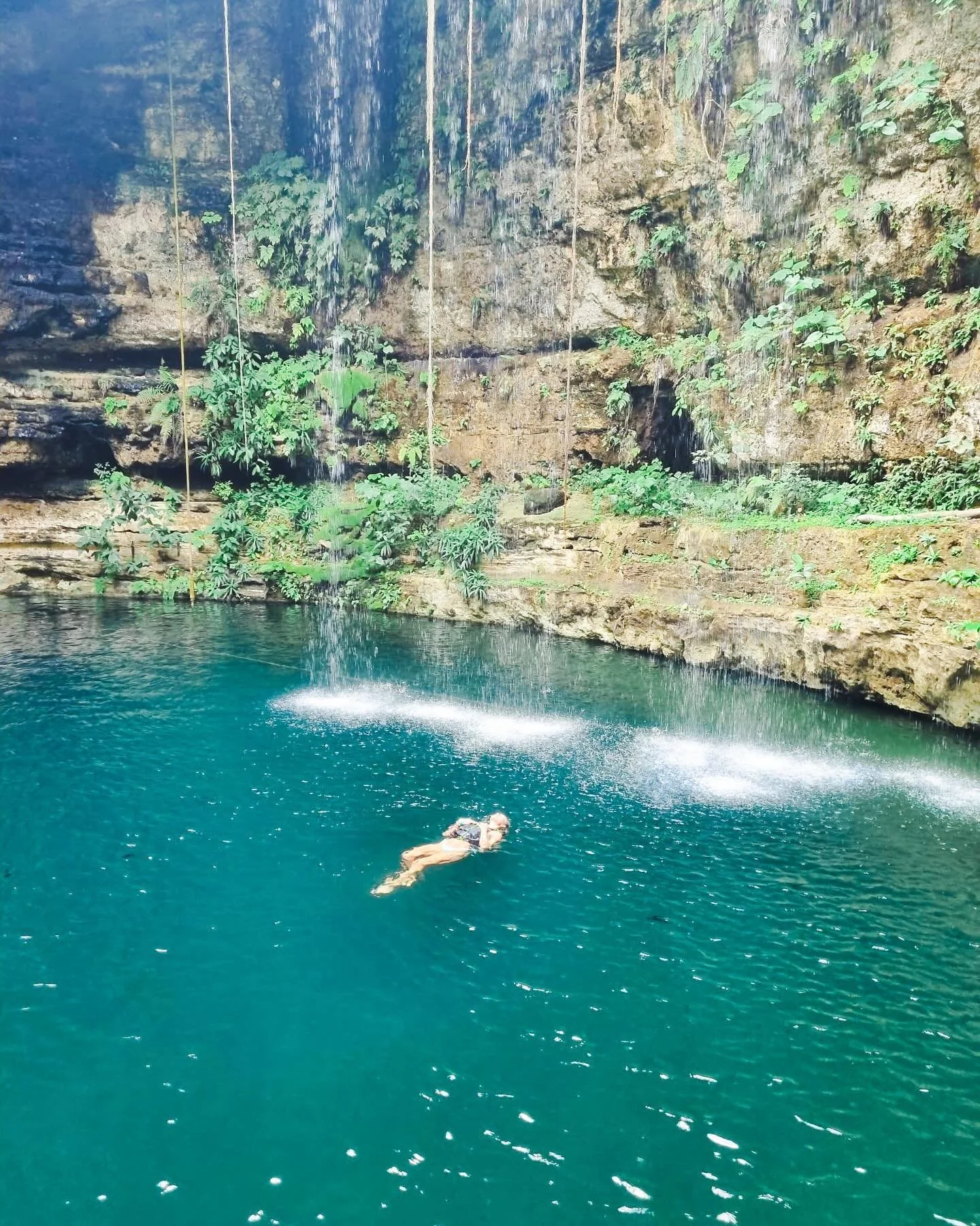Take me back to the #cenote 🥹💕💦