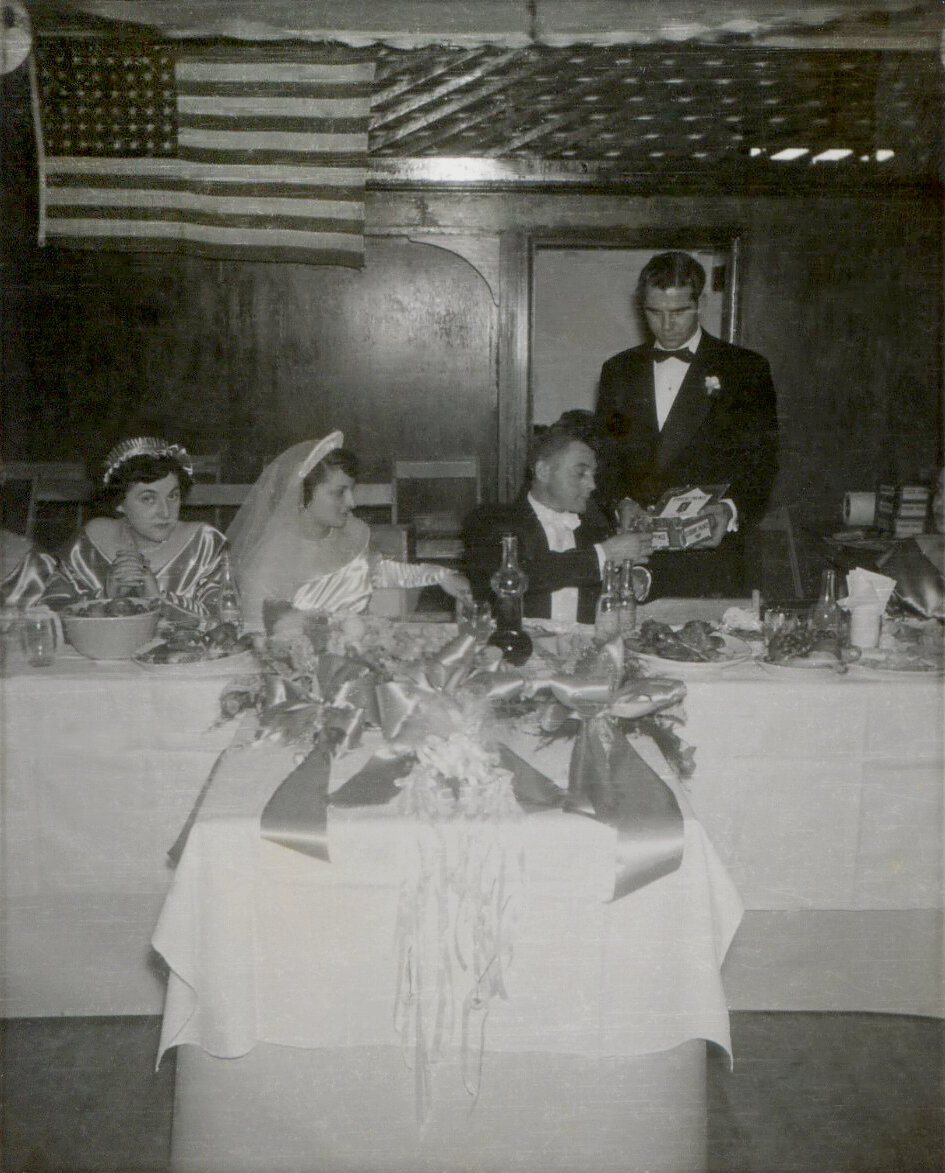  Martha Zaza &amp; Joe Vicarel wedding, September 24, 1949 