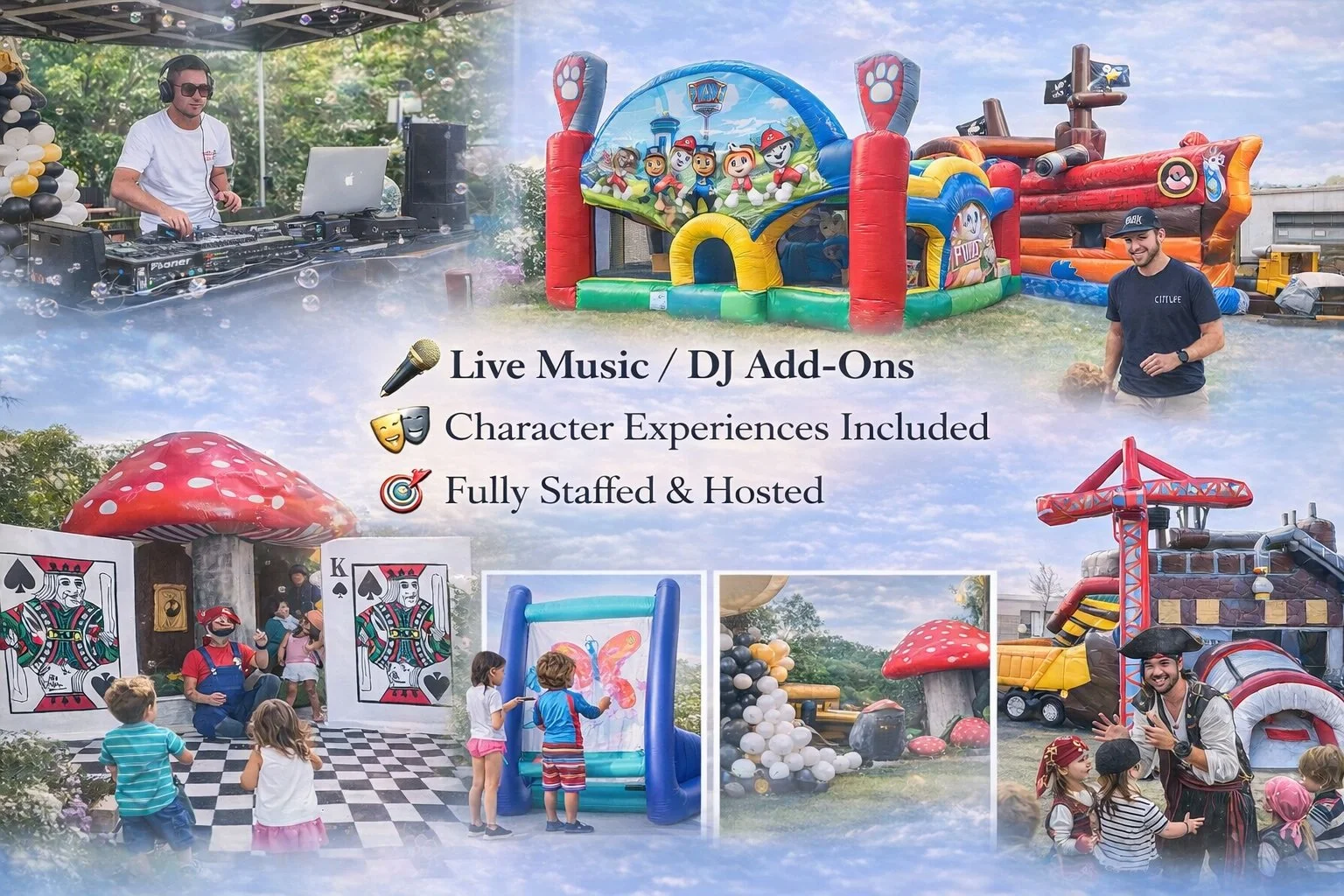 inflatable bounce event rentals NJ, NYC, NY, LONG ISLAND, CT