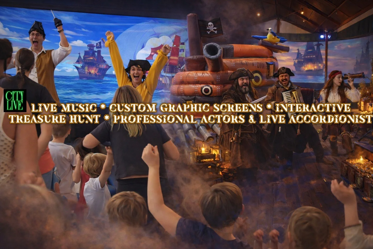 pirate show treasure hunt