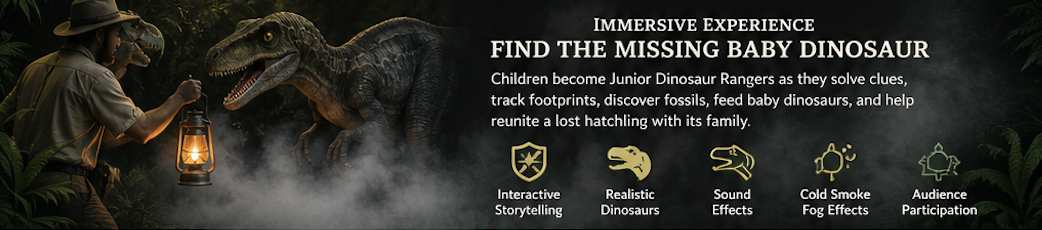 realistic dinosaur entertainment