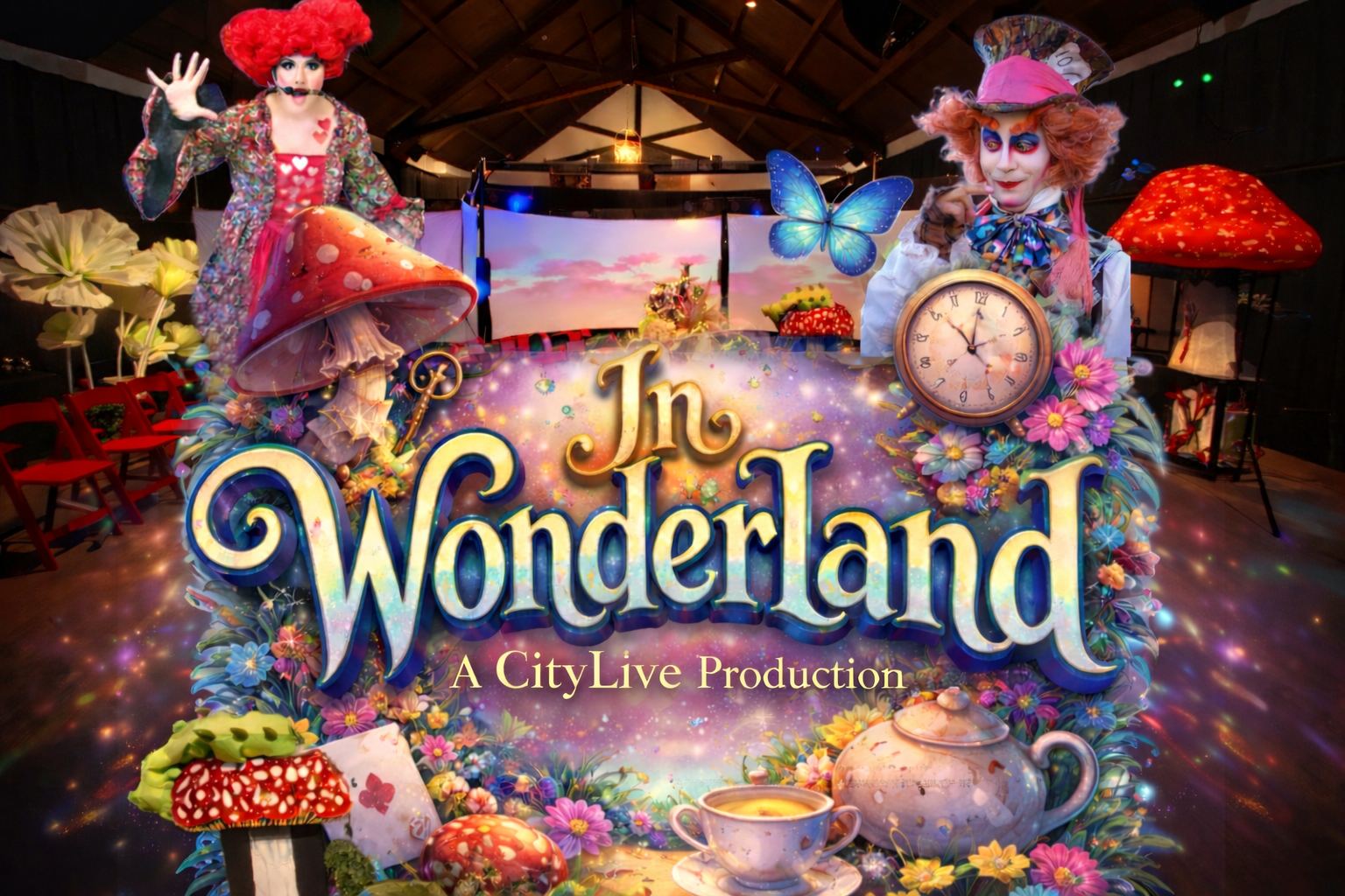 alice in wonderland show easter bunny brunch mothers day tea entertainment pop up theater show company new york city new jersey connecticut