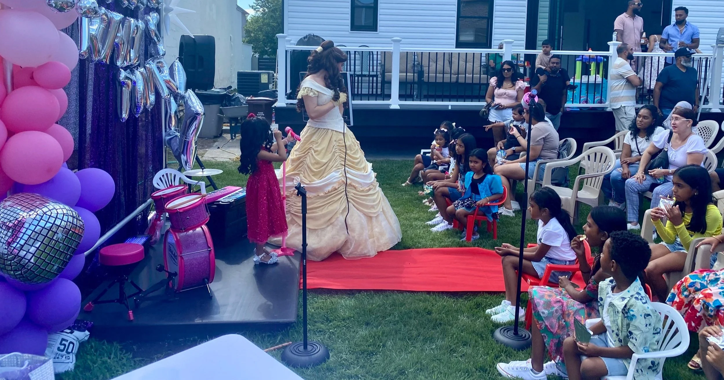 princess show productions, stage shows, character dance parties