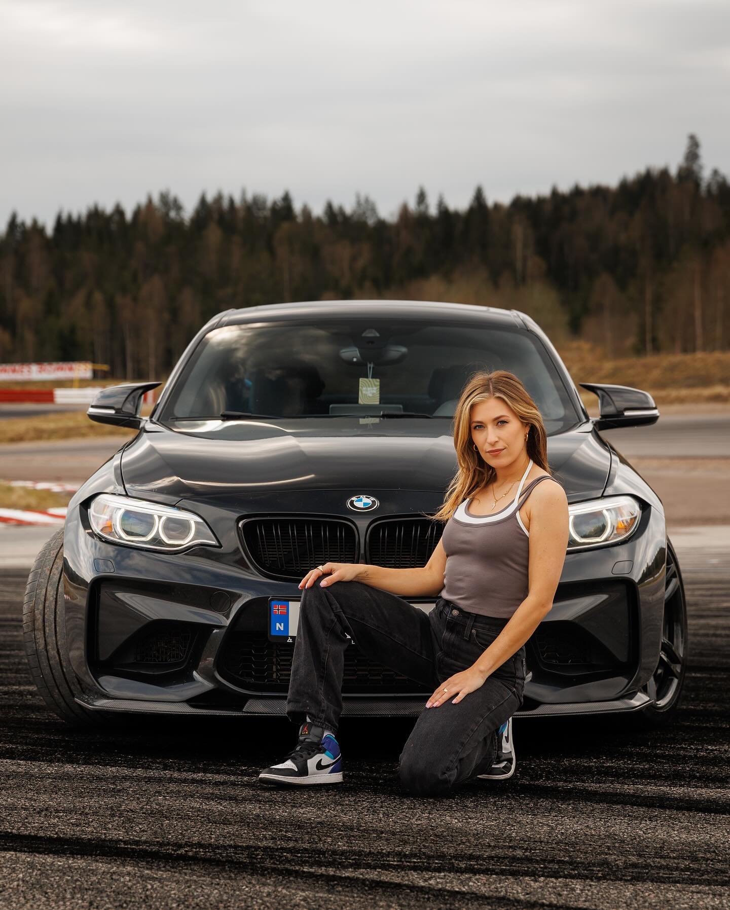 Meet the first street car I&rsquo;ve ever bought myself 🥹 besides drift cars, of course 😉 2017 BMW M2, welcome to the family! I love this damn car more than I could have imagined 💜
.⁣ 
.⁣ Photos @helheimltd 
.⁣ 
.⁣ 
.⁣
#bmwm2 #bimmer #bmwnorway #b