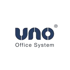 UNO Office System logo with blue text on a dark background