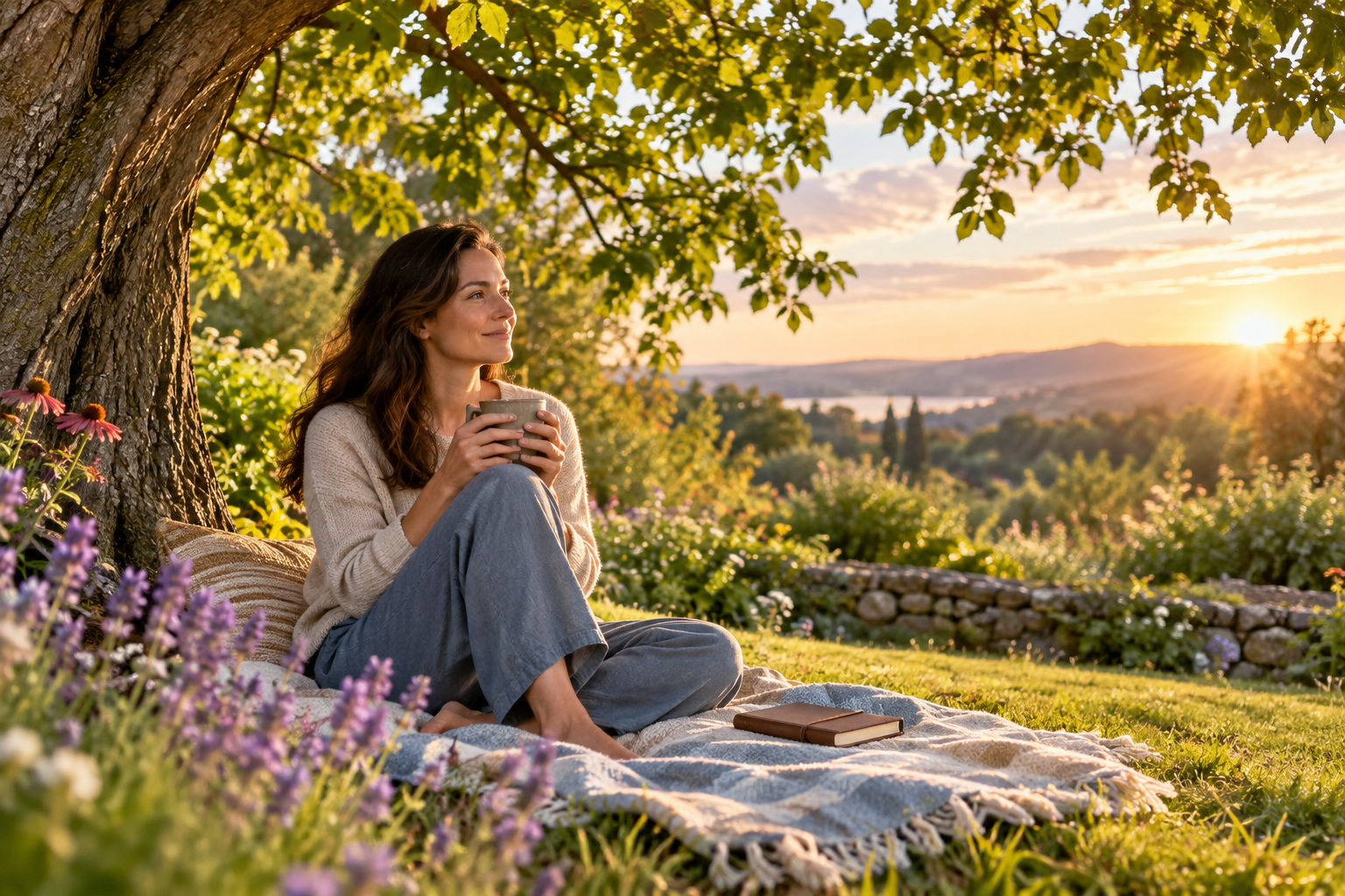 A Calmer Evening Routine for Stress &amp; Relaxation
