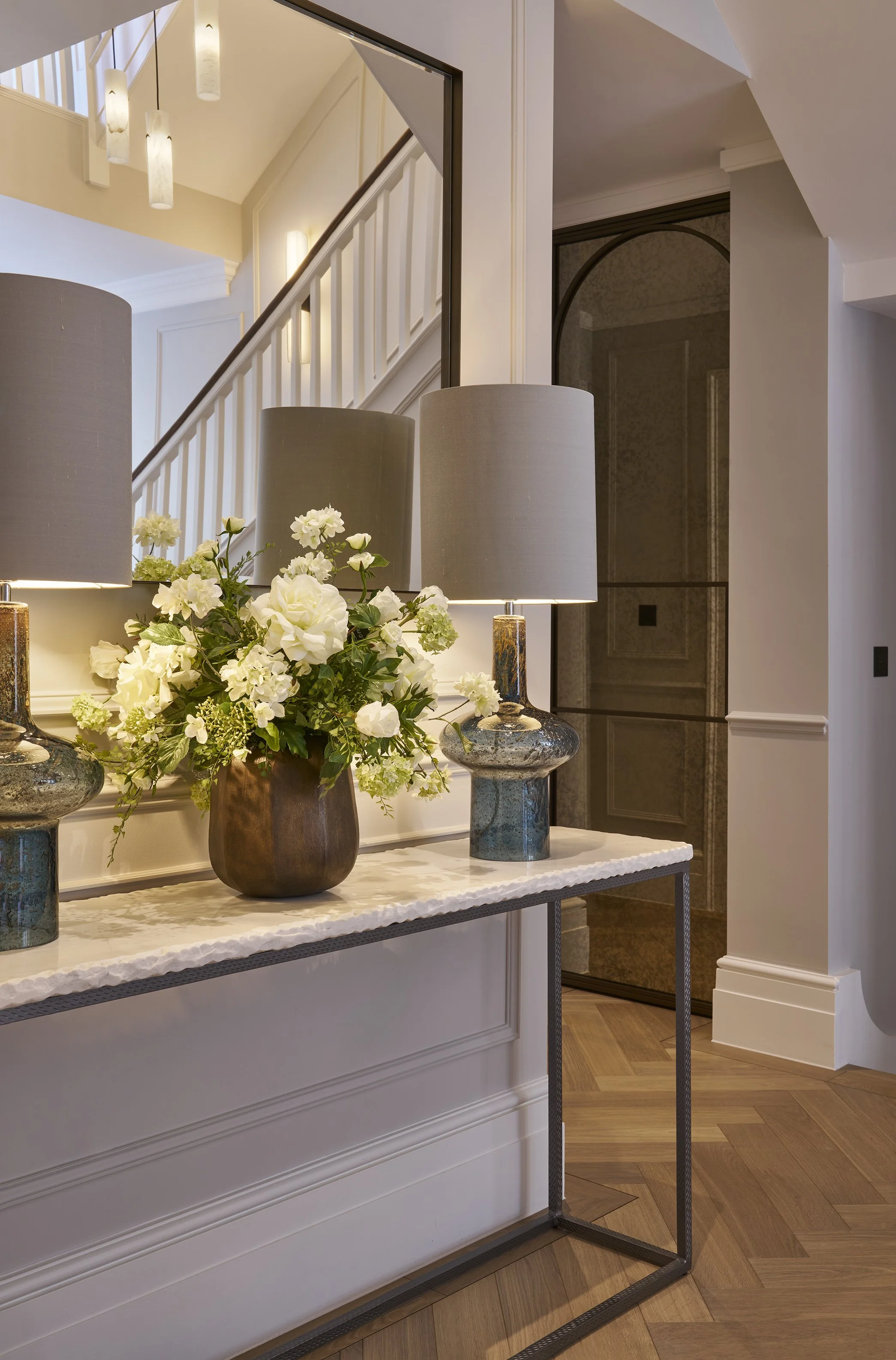 1. Entrance Hall Console with Mirror and Lighting.jpg