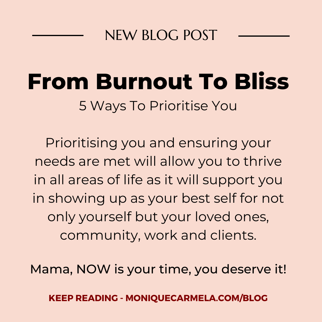 From Burnout To Bliss: 5 Ways To Prioritise You