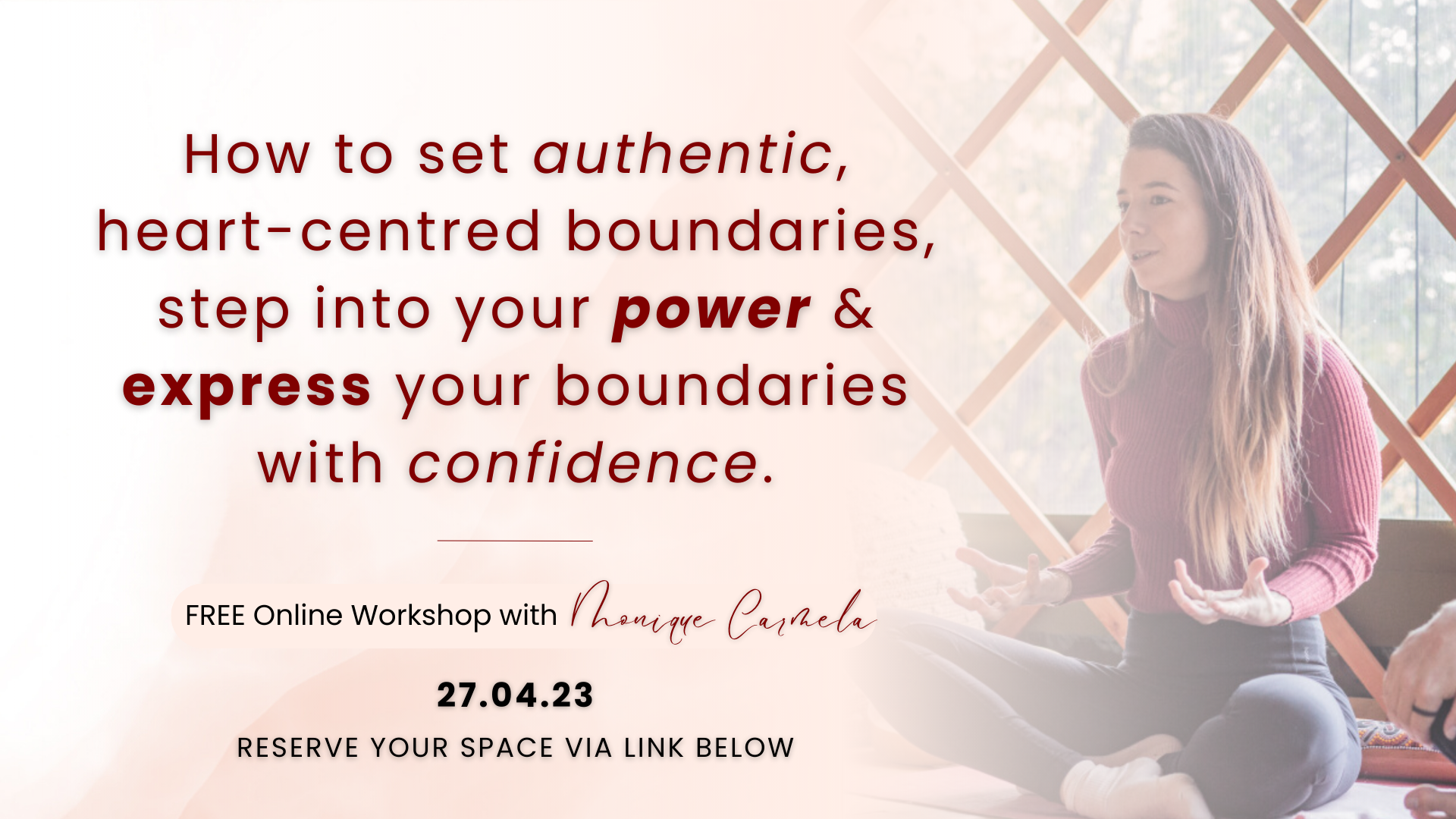 Liberation Through Boundary Setting.. — Monique Carmela