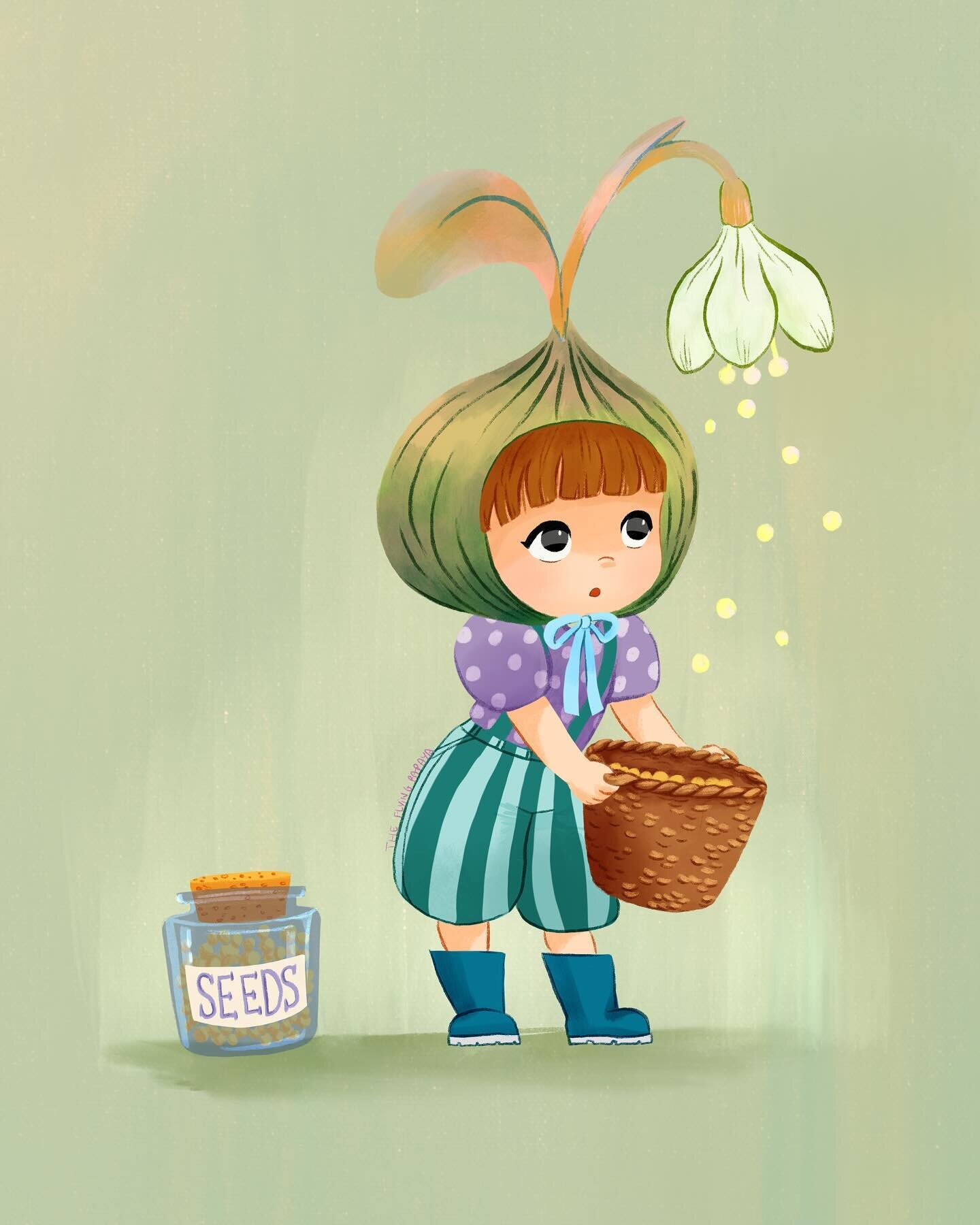 I&rsquo;m joining this draw it in your style!

If you saw some process on my stories you probably know that I changed the pose! 🧍🏻&zwj;♀️

I hope you like it! Thank you @moonchildillustrations for this challenge! I was craving to draw something for