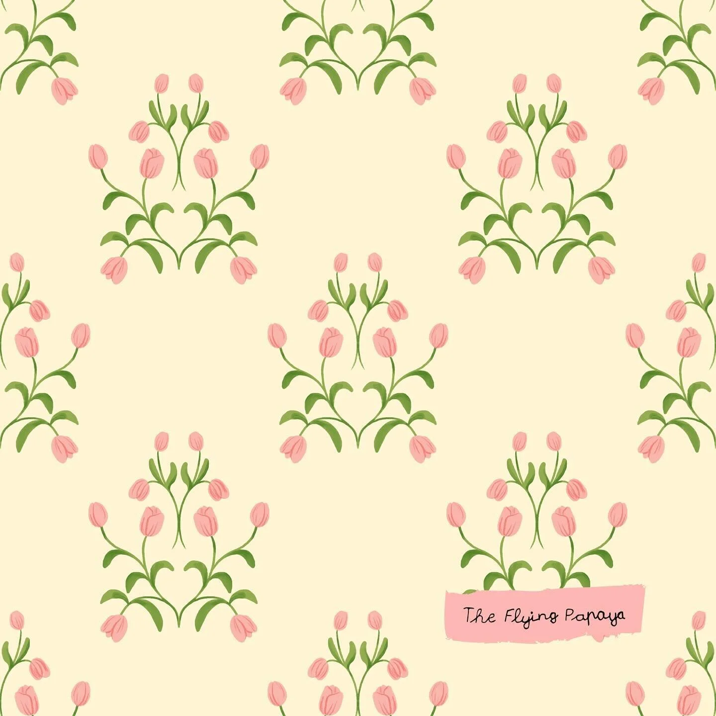 1,2 or 3? 💐Tulips- I&rsquo;m late for this challenge. I&rsquo;ve been looking at some pattern challenges to create more!

I want to mention two challenges I&rsquo;ve been inspired of, one is the 3 minute challenge by @softly__studio 

And if the hos