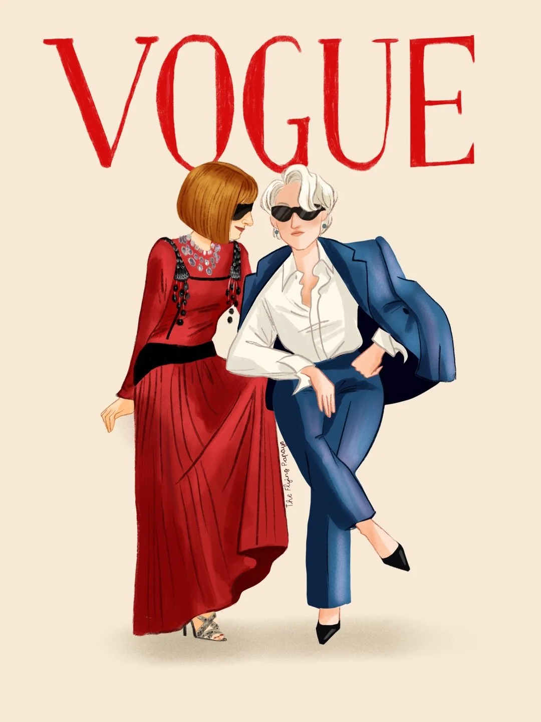 The devil meets the devil👹I saw this cover and I wanted to make my own version of it! who is excited for the movie!🕺

Swipe to see the sketch!

#voguecover #fashionillustrationart #fashionart #fashionartwork #thedevilwearsprada
