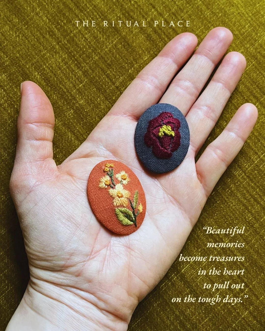 Send this to a friend or someone you care about to remind them that thanks to them you have some golden memories stored forever in your heart like ritual keepsakes. 🤍

#ritualkeepsakes #gratitude #goldenmemories #theritualplace #modernrituals #sacre