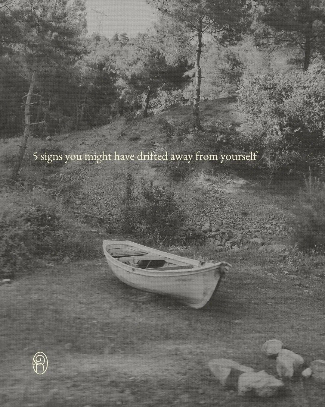 5 signs you might have drifted away from yourself:

You move through your days
but feel strangely disconnected from them at times.

You do what needs to be done�
but rarely stop to feel what actually matters.

You feel tired�
not just physically, but