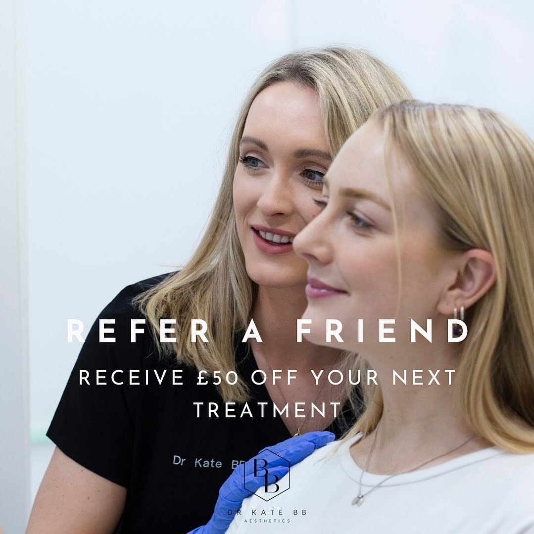 Refer A Friend 🫶🏻 Receive &pound;50 Off Your Next Treatment 🫶🏻 *T&amp;C&rsquo;s Apply