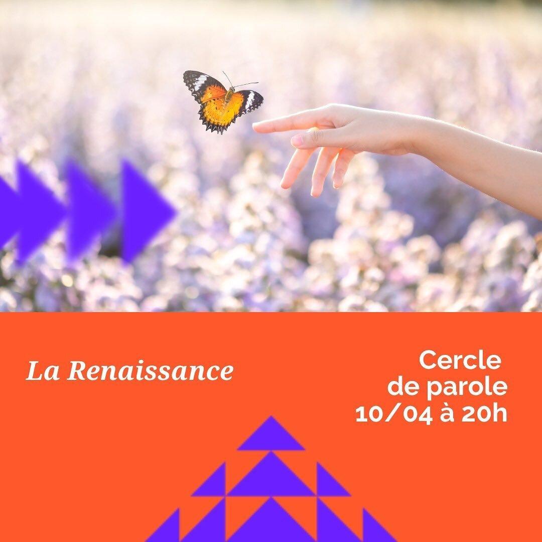 A l&rsquo;occasion du lundi de P&acirc;ques 🐣, j&rsquo;animerai un cercle de parole sur le th&egrave;me de la Renaissance dans le cadre de l&rsquo;association @ecoledesnouvellesfemmes. L&rsquo;occasion de voir comment ce th&egrave;me r&eacute;sonne 