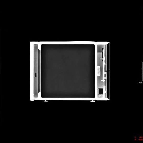 Kodak Box Brownie x ray, copyright Rebecca Hackemann