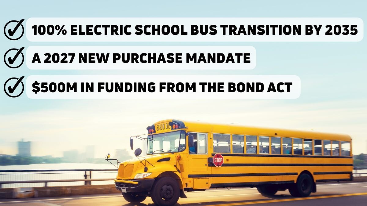 🚨BIG NEWS🚨 Funding for electric school buses, a 2027 all-electric purchase mandate, and a 2035 100% electric fleet in New York have been written into the State budget!