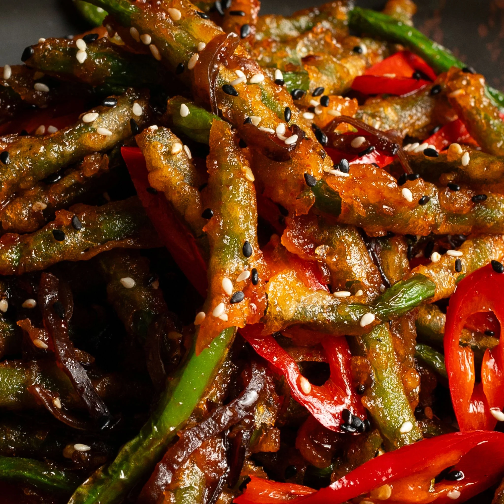 Our festive menu has some delicious vegetarian options, including our Sesame Green Vegetables - crispy fried green beans, red chilli and sesame sauce😋

 #Christmas #chineserestaurant #glasgowfood #christmas2024 #GlasgowEats