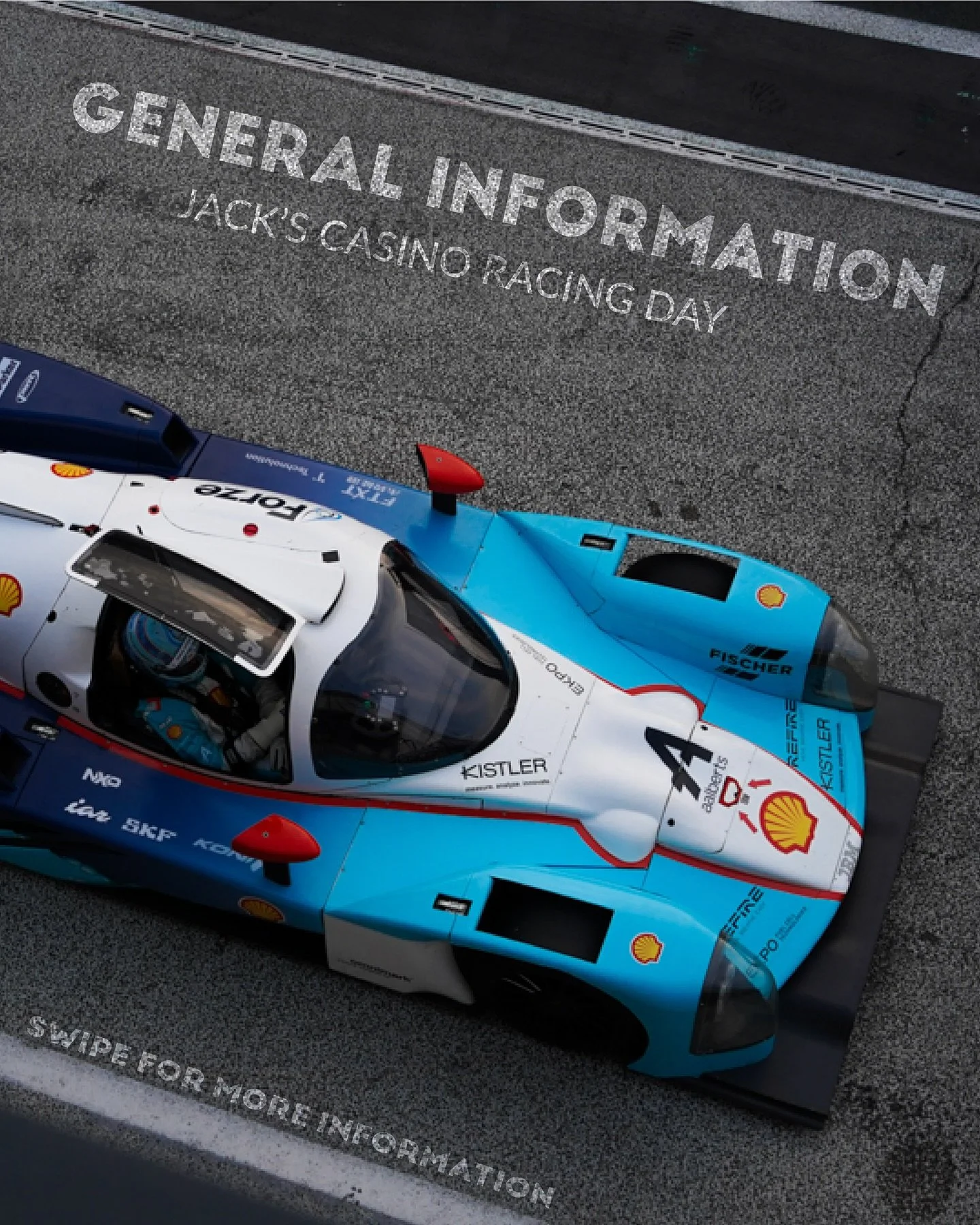 Ready for the weekend at track!🏎️

Come find us in the paddock and say hi! 👋 
🚨 Stay tuned for live updates, behind-the-scenes content, and all the excitement!
