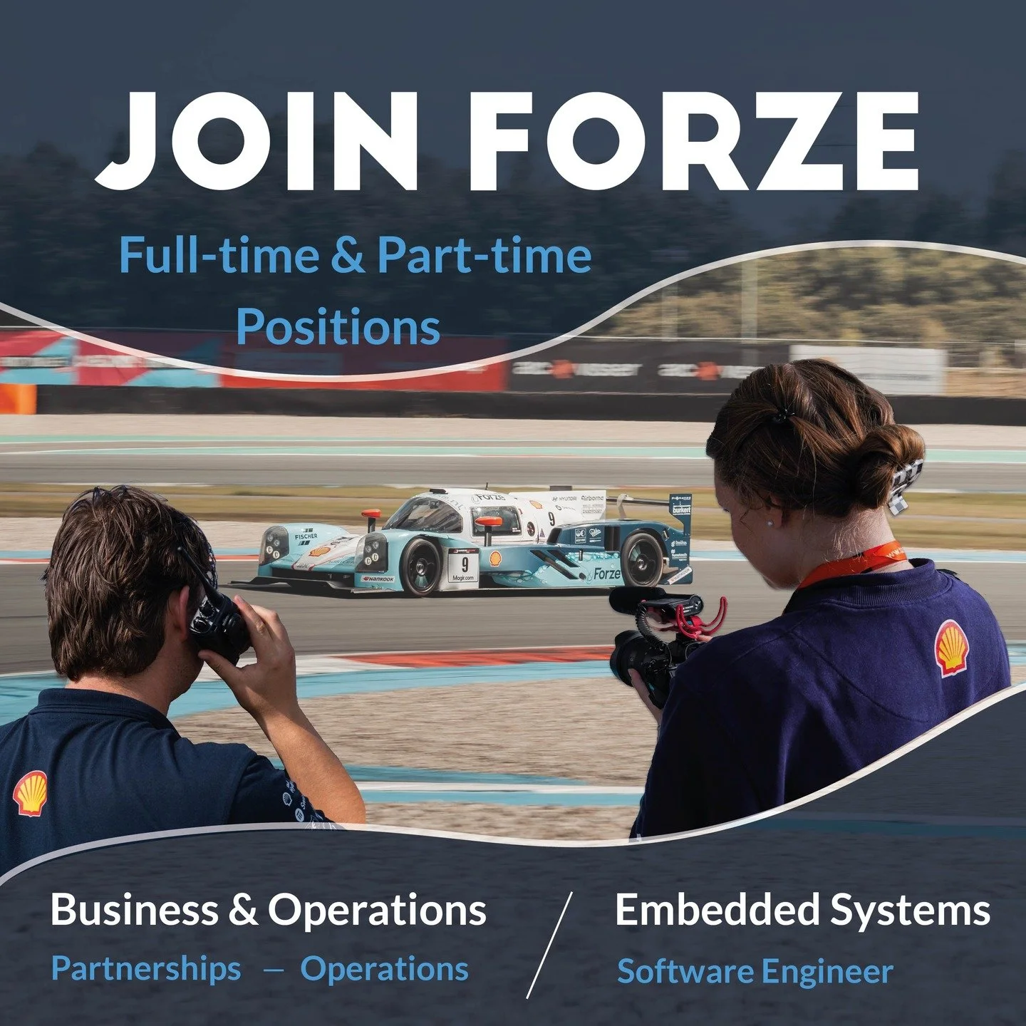 Are you interested in joining an innovative student race team and do you want to improve your skills? 

Join Forze Hydrogen Racing! 🏎

You will gain valuable experience in working in a large multidisciplinary team, put knowledge into practise and in
