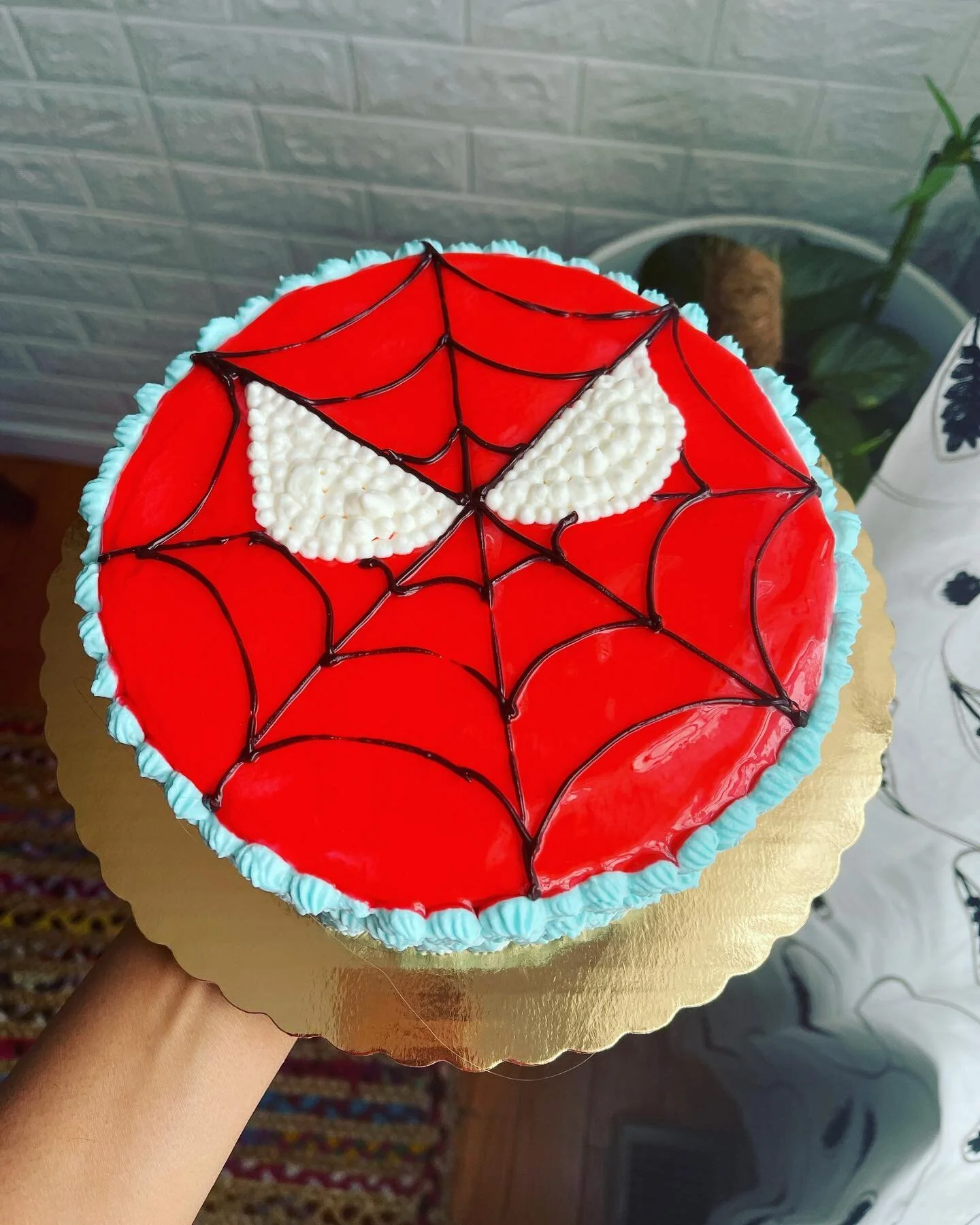 Strawberry cake !! 
.
.
#cakesbyheart_ #cakes #spiderman #cake #food #foodpics
