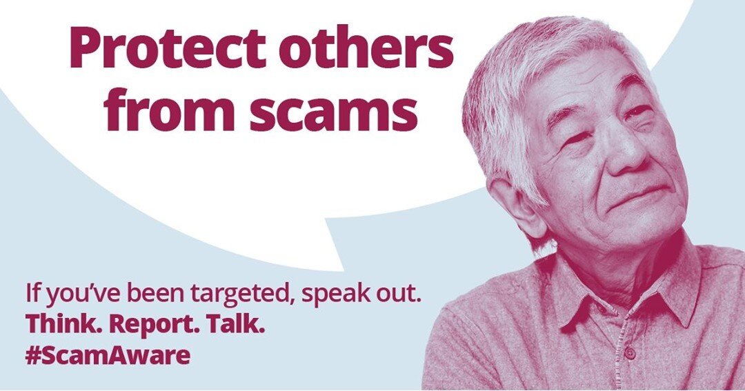 I&rsquo;m staying ahead of scams. Are you?
⠀
Help your friends and family be #ScamAware by getting involved with Scams Awareness fortnight. Keep an eye on our social channels!
⠀
#ScamsAwarenessFortnight
⠀