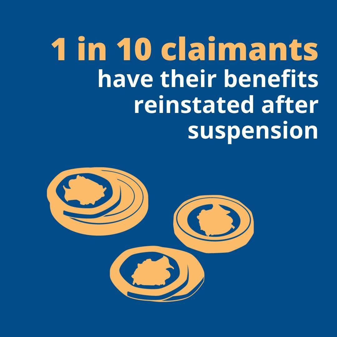 ⚠️ Thousands of people on Universal Credit have had their benefits suspended while they&rsquo;re investigated for fraud.

We see people pushed into significant hardship, many in particularly vulnerable circumstances.

Read more in our blog ⤵️
https:/