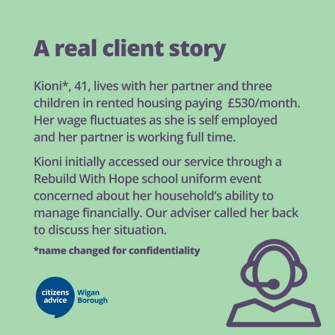 We help real people in the community.
We helped Kioni* this month with her issue.
Could we help you? Get in touch: https://buff.ly/ozEEV3t
*name changed for confidentiality